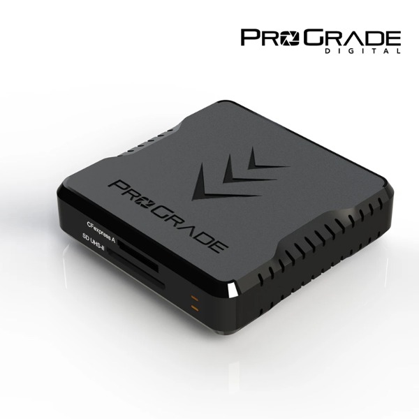 Prograde 프로그레이드 CFX A &amp; SDXC/SDHC UHS-II 듀얼슬롯 SD카드 리더기 (PG09)