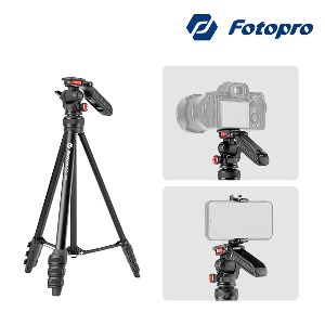 Fotopro DIGI-400 포토프로 휴대용 경량형 카메라 스마트폰 삼각대 하중 2kg