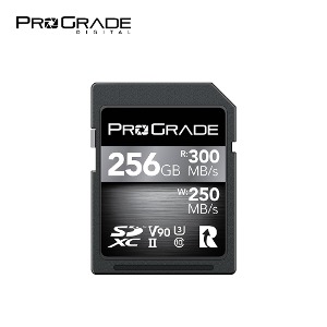 Prograde 프로그레이드 SDXC UHS-II V90 300R 고속 SD 메모리256기가